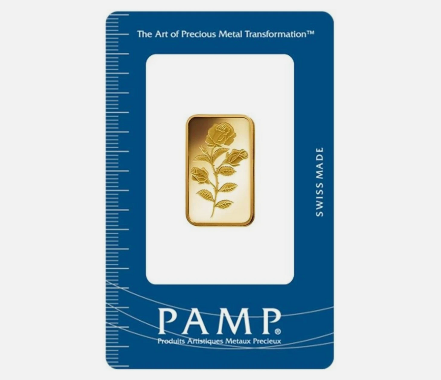 PAMP Rosa 20 Gram Fine Pure Gold Bullion Bar .999 Fine Gold For Gift / Investment
