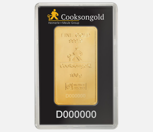 Pure Fine Gold 100 Gram Bullion Bar .999 | Investment/Gift Only the Best Prices