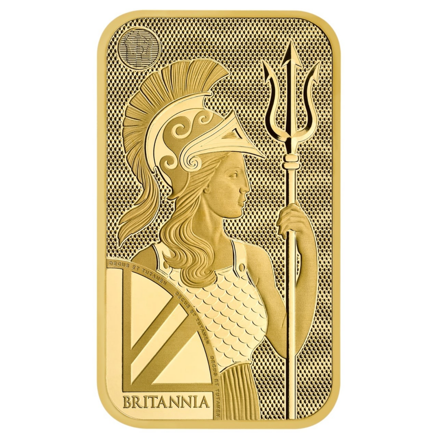 Britannia Minted 100 Gram Fine Pure Gold Bullion Bar .999 For Gift or Investment